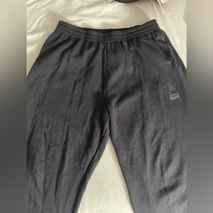 Pink black sweatpants